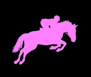 horse silhouette decal