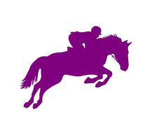 Load image into Gallery viewer, jumper horse vinyl decal