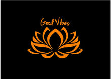 Load image into Gallery viewer, Lotus Flower Decal Namaste Peace Love Happiness Good Vibes Only Perserverance car window sticker