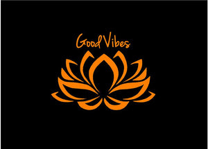 Lotus Flower Decal Namaste Peace Love Happiness Good Vibes Only Perserverance car window sticker