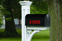 Load image into Gallery viewer, Custom mailbox number decal