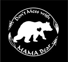 Load image into Gallery viewer, Mama Bear car window decal sticker