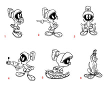 Load image into Gallery viewer, Marvin the martian decals