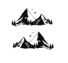 Load image into Gallery viewer, Mountain Range Car truck decals
