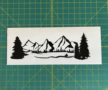 Load image into Gallery viewer, Mountain range adventure car truck badge decal sticker