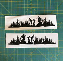 Load image into Gallery viewer, Mountain Range forest car truck badge decal