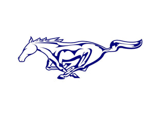 Horse Mustang Ford Decal Custom car window sticker