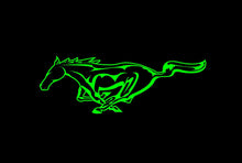Load image into Gallery viewer, mustang horse decal custom car window sticker