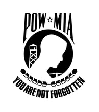 Load image into Gallery viewer, POW MIA vinyl decal