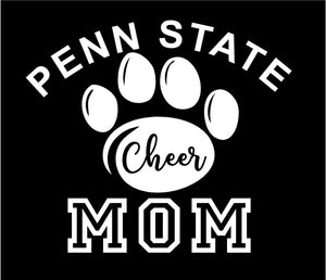 Penn State Cheer Mom Decal