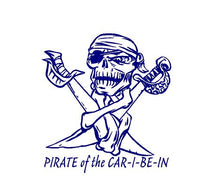 Load image into Gallery viewer, pirate of the carribean decal