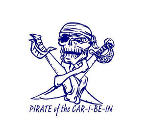 pirate of the carribean decal