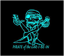 Load image into Gallery viewer, Pirate of the car I be in funny decal