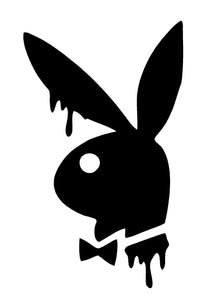 Playboy bunny car decal