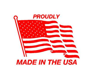 Proudly Made in the USA decal