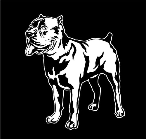 Rotweiler Dog Car Window Decal