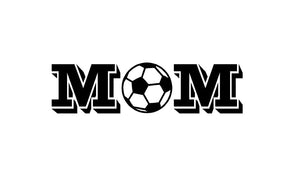 Soccer Mom Decal Custom Vinyl Car Truck Window Sports Sticker