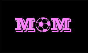 Soccer Mom Decal Custom Vinyl Car Truck Window Sports Sticker