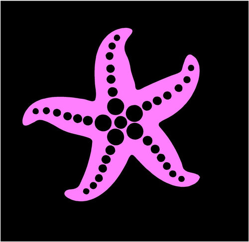 Starfish decal