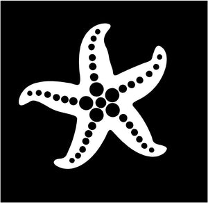 starfish car decal