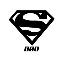 Load image into Gallery viewer, super dad drink cup decal