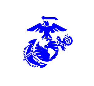USMC EGA Decal Custom Vinyl car truck window US Marine Military Sticker