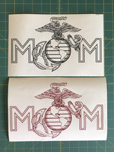 Load image into Gallery viewer, USMC mom car decals