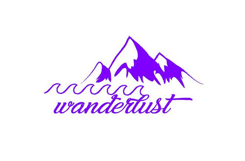 wanderlust decal