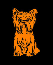 Load image into Gallery viewer, yorkshire terrier car window decal