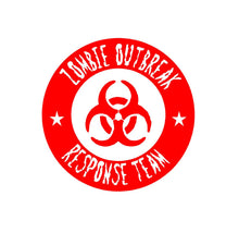 Load image into Gallery viewer, Zombie outbread response team sticker
