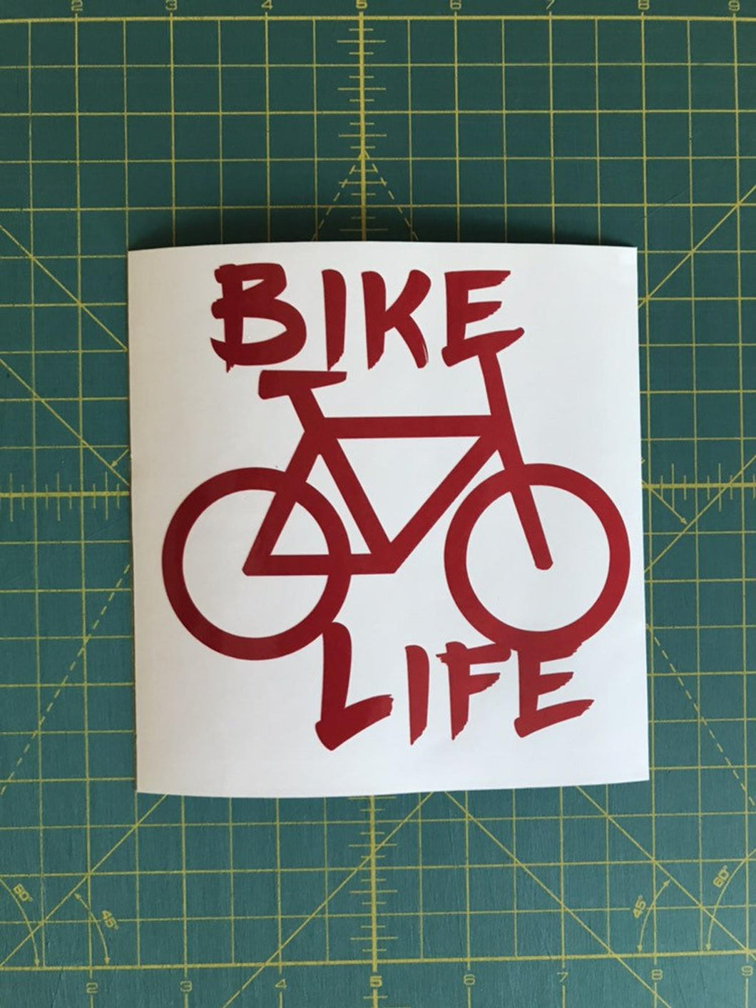 bike life decal car truck window bikers sticker