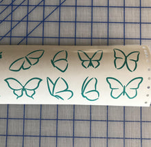 Load image into Gallery viewer, set of 8 butterfly decals