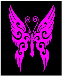 butterfly decal