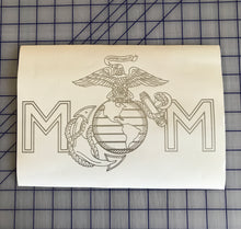 Load image into Gallery viewer, USMC Mom Car Decals