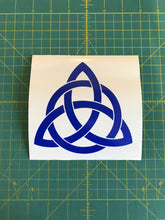 Load image into Gallery viewer, Celtic Knot die cut vinyl car decal