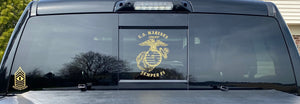 USMC EGA Semper Fi US Marine Military Custom Vinyl Car Truck Window Sticker