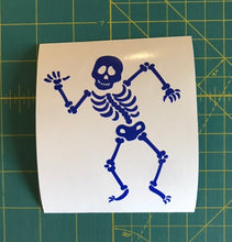 Load image into Gallery viewer, Skeleton Decal Custom Vinyl Car Truck window Laptop Halloween Sticker