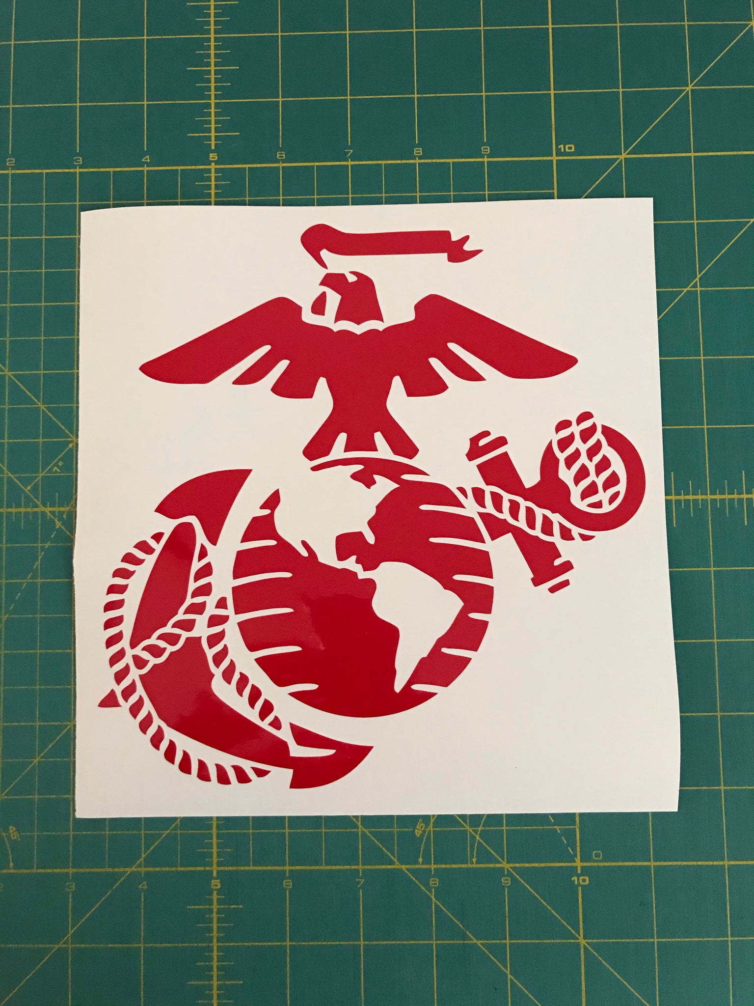 Ega Vector File Usmc Ega Stencil