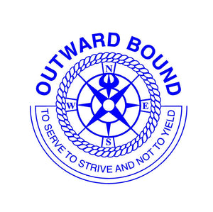 Outward Bound Decal Custom Vinyl car truck window Adventure compass sticker